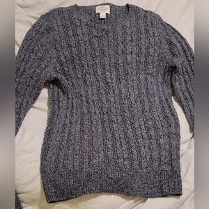 St. John's Bay Gray Cable Knit Sweater